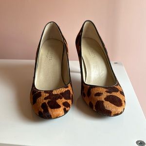 Animal print heels